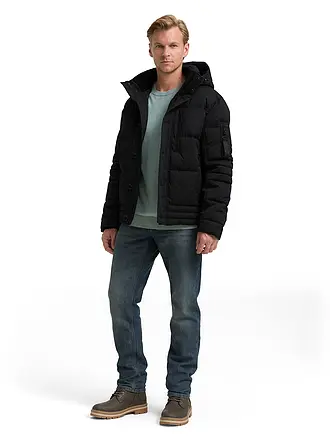 TOM TAILOR | Parka | schwarz